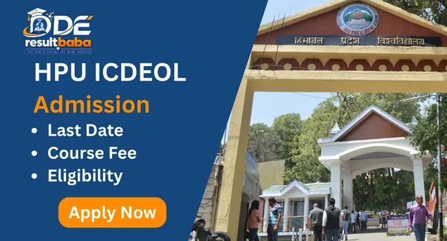 HPU ICDEOL Admission